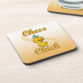 Chess Chick Untersetzer (Linke Seite)