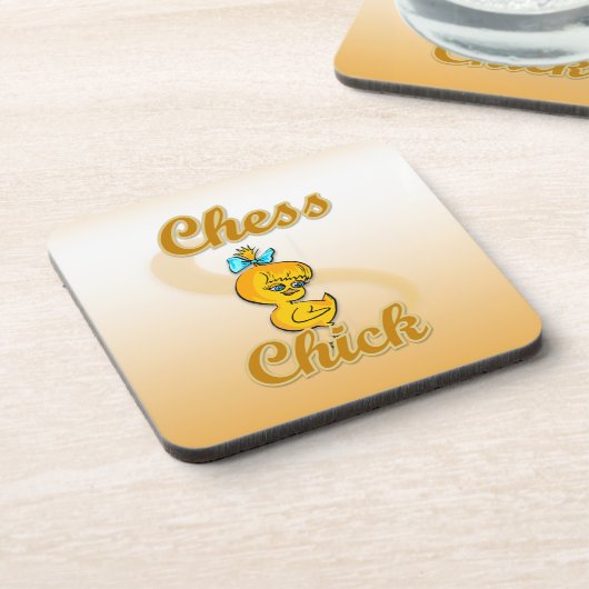Chess Chick Untersetzer (Linke Seite)