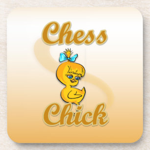 Chess Chick Untersetzer