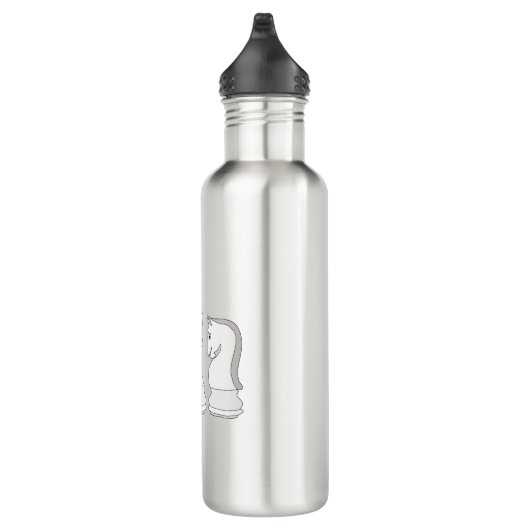 Chess Edelstahlflasche (Rechts)