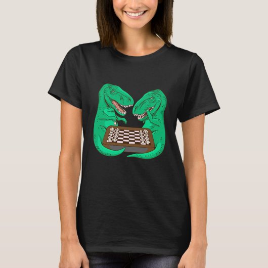 chess game chesslove player skills rex T-Shirt (Vorderseite)