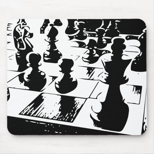 Chess Gamer Mousepad (Vorne)