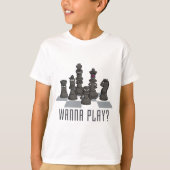 chess gang they just wanna play T-Shirt (Vorderseite)