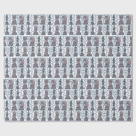 Chess Geschenkpapier (Flach)