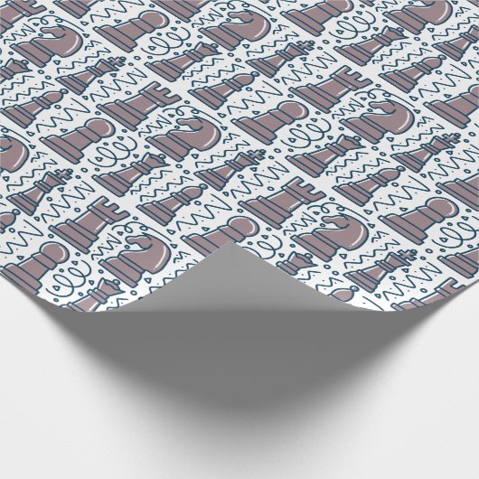 Chess Geschenkpapier (Ecke)