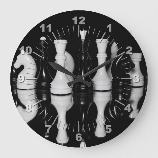 Chess Große Wanduhr (Vorderseite)