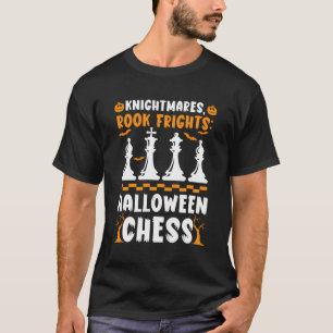 Chess Halloween Trick oder Treten Schachspieler Sc T-Shirt