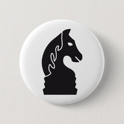 chess horse button (Vorderseite)