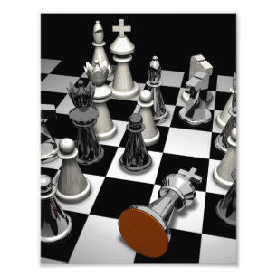 Chess Jigsaw Puzzle Fotodruck
