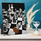Chess Jigsaw Puzzle Fotoplatte (Seite)