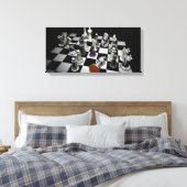 Chess Jigsaw Puzzle Leinwanddruck (Insitu (Schlafzimmer))