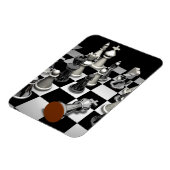 Chess Jigsaw Puzzle Magnet (Linke Seite)