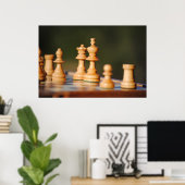 Chess King Poster (Heimbüro)