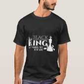 Chess King Power Design T-Shirt (Vorderseite)