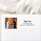 Chess Knights Chess Board-Adresse (Insitu)