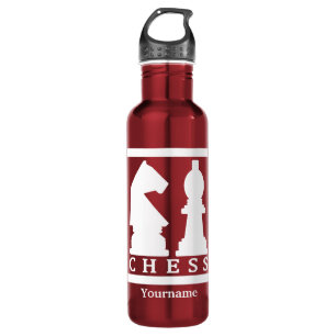 CHESS kundenspezifische Monogramm-Wasserflaschen Trinkflasche