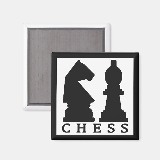 CHESS-Magnet Magnet (Vorderseite/Rückseite)