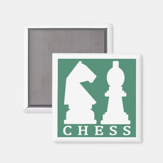 CHESS-Magnet Magnet (Vorderseite/Rückseite)