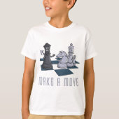chess, make a move T-Shirt (Vorderseite)