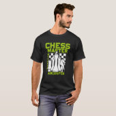 Chess Master Chess Board Pieces Checkmate Grandmas T-Shirt (Vorne ganz)