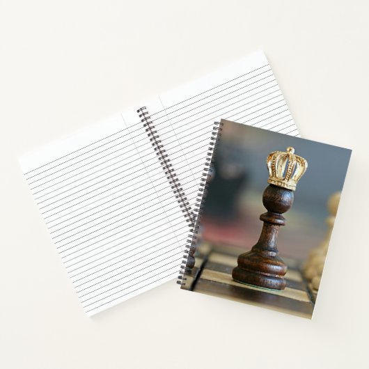 Chess notebook - Schachnotizbuch Notizblock (Innenseite)