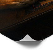 Chess of Kings – Lion vs Tiger Strategic Art Poster (Ecke)