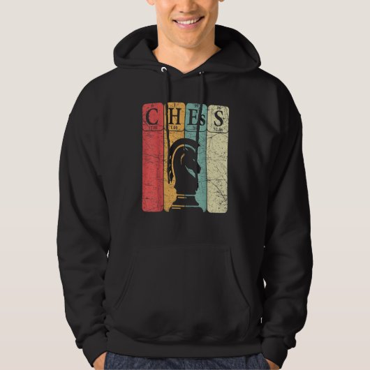 Chess Periodic Table Elements Nerd Chess Player Vi Hoodie (Vorderseite)