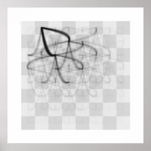 Chess Piece Journeys (Ritter der Schwarzen Königin Poster