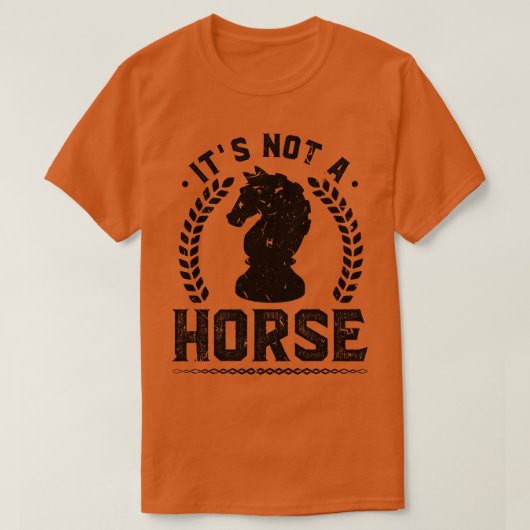 Chess Piece Knight T-Shirt (Design vorne)