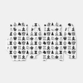 Chess Piece Muster Geschenkschachtel (Ungefaltet)