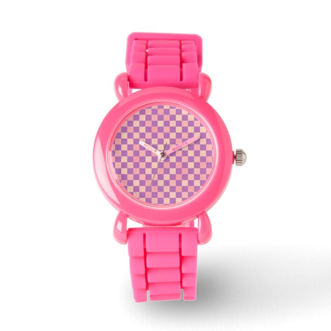 Chess Pink Patour Armbanduhr (Vorderseite)