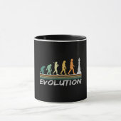 Chess player Evolution Retro Funny Gift for Man Tasse (Zentrum)