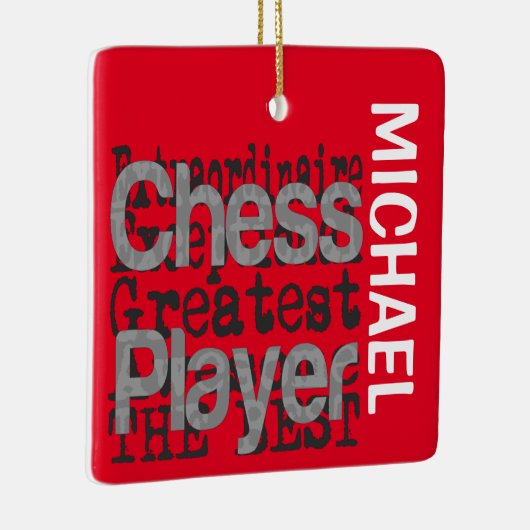 Chess Player Extraordinaire CUSTOM Keramikornament (Rechts)