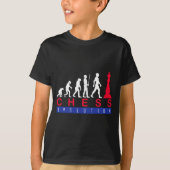 Chess player Game Evolution Funny Gift for Man T-Shirt (Vorderseite)