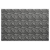 Chess Player Monochrome Schachmuster Stoff (Fat Quarter (45,7 x 55,9 cm))