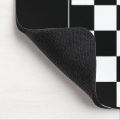 Chess Player Ohrs for Croats Croatian Flag Chess Mousepad (Ecke)