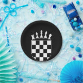 Chess Player Ohrs for Croats Croatian Flag Chess Pappteller (Party)
