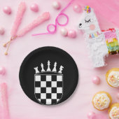 Chess Player Ohrs for Croats Croatian Flag Chess Pappteller (Party)