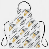 Chess Players Live In A Black & White World Schürze (Vorderseite)