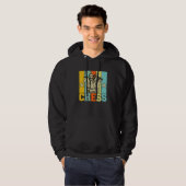 Chess Retro Graphic Chess Player Checkmate Board G Hoodie (Vorne ganz)