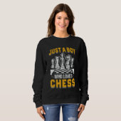 Chess saying 1 sweatshirt (Vorne ganz)