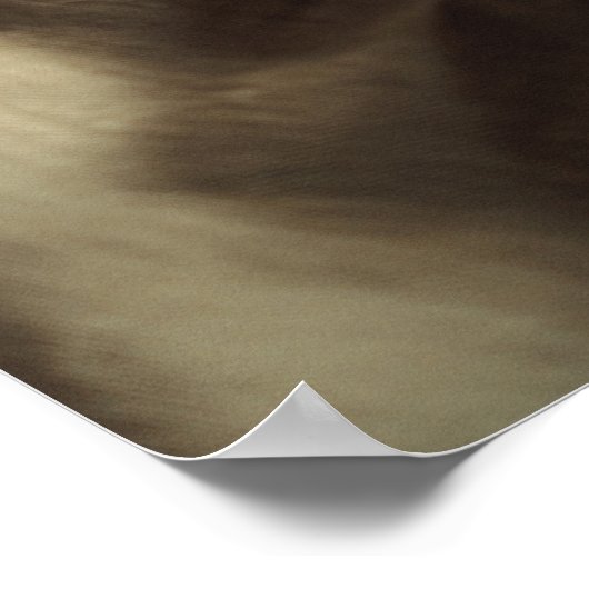 Chess school art photo poster (Ecke)