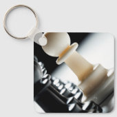 Chess Soldier Printed Keychains Schlüsselanhänger (Vorderseite)