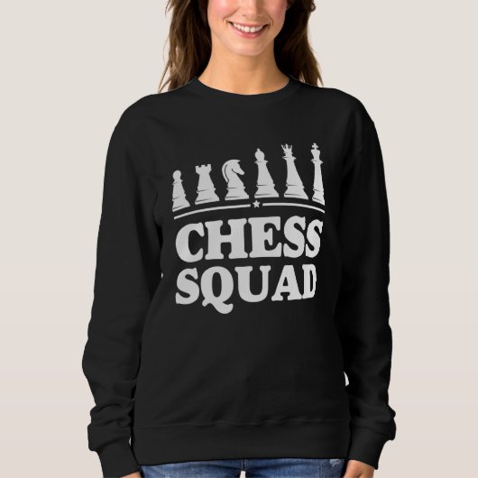 Chess Squad für das Team Cool Player 2 Sweatshirt (Vorderseite)