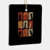 Chess Teile Retro Keramikornament (Rechts)
