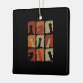 Chess Teile Retro Keramikornament (Links)