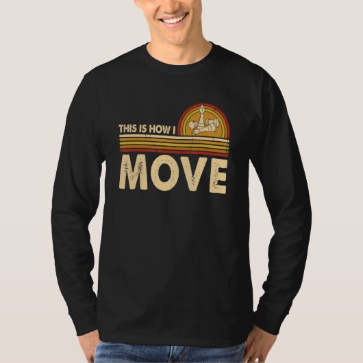 Chess This is how I move Chess Player Pun Quote T-Shirt (Vorderseite)