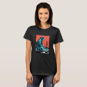 Chess Tournament Fans Retro Pop Chess Player 1 T-Shirt (Vorne ganz)