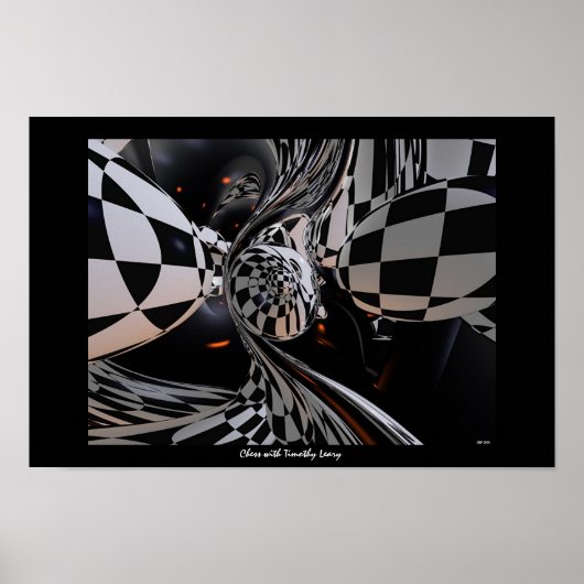 Chess with Timothy Leary Poster (Vorne)