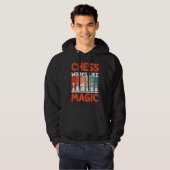 Chess Works Like Magic I Chess Player I Chess Hoodie (Vorne ganz)